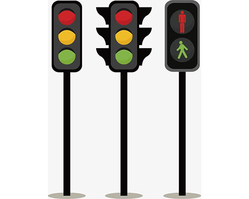 墨竹工卡信号灯